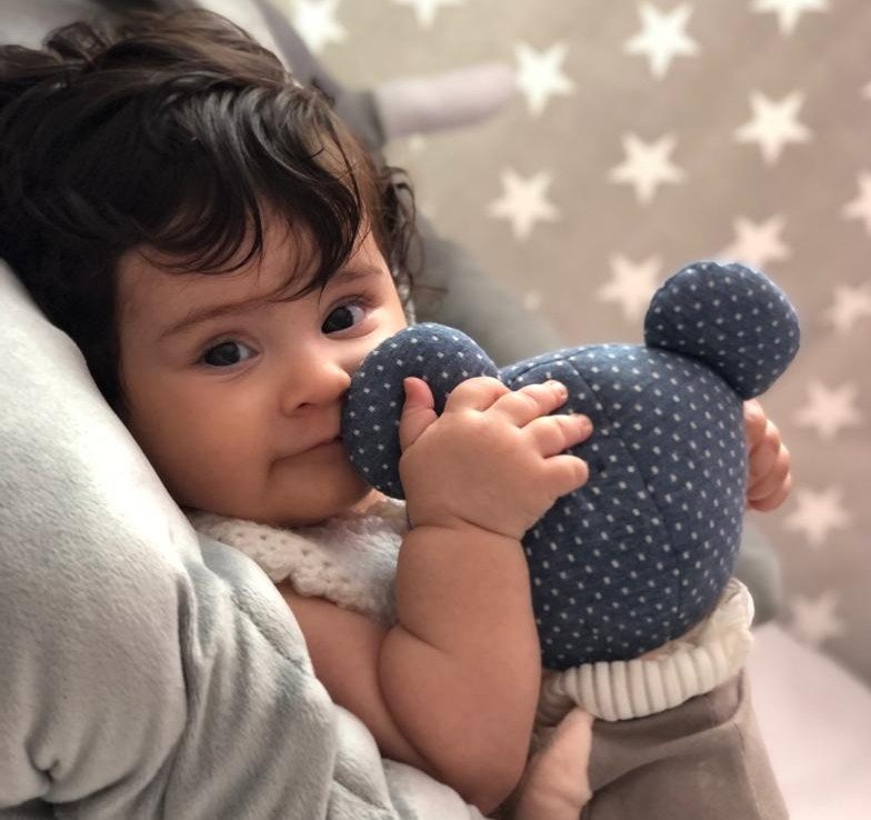 عکس نوزاد دختر پرنسا درستی