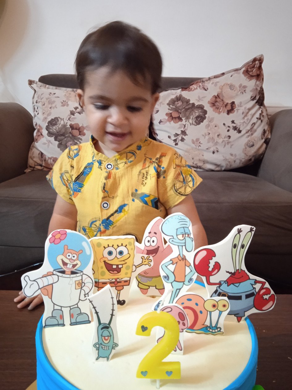 دو سالگی کودک سامیار شیربتی