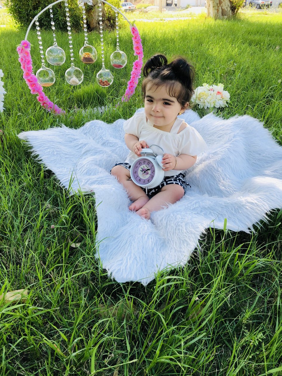 دوازده ماهگی نوزاد رستا خلیل زاده