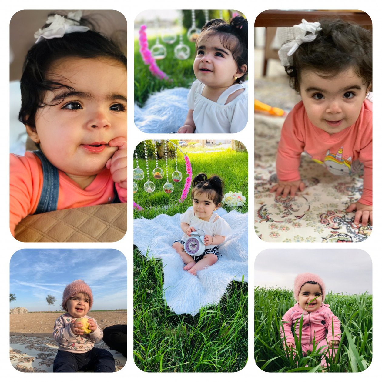 دوازده ماهگی نوزاد رستا خلیل زاده