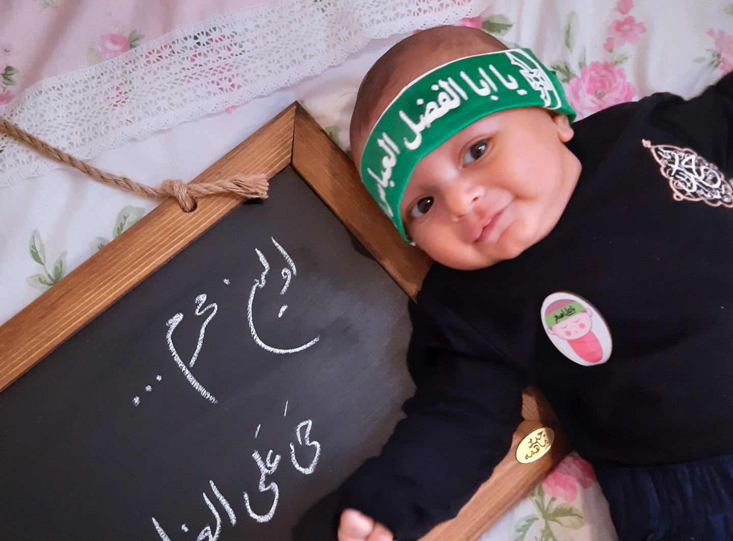 عکس محرم کودک حسین طالع