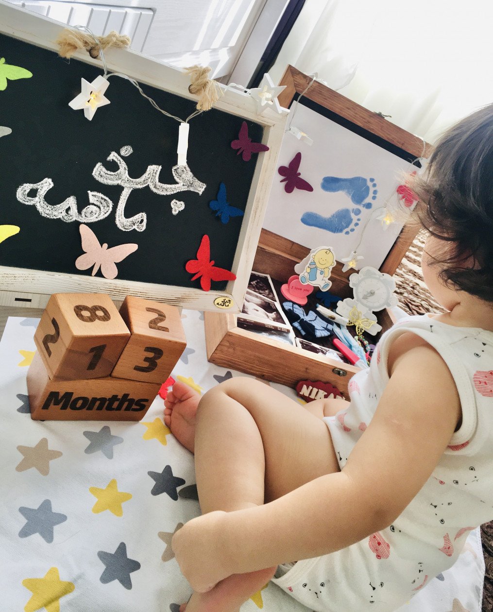 سیزده ماهگی کودک نيكان پاسبان