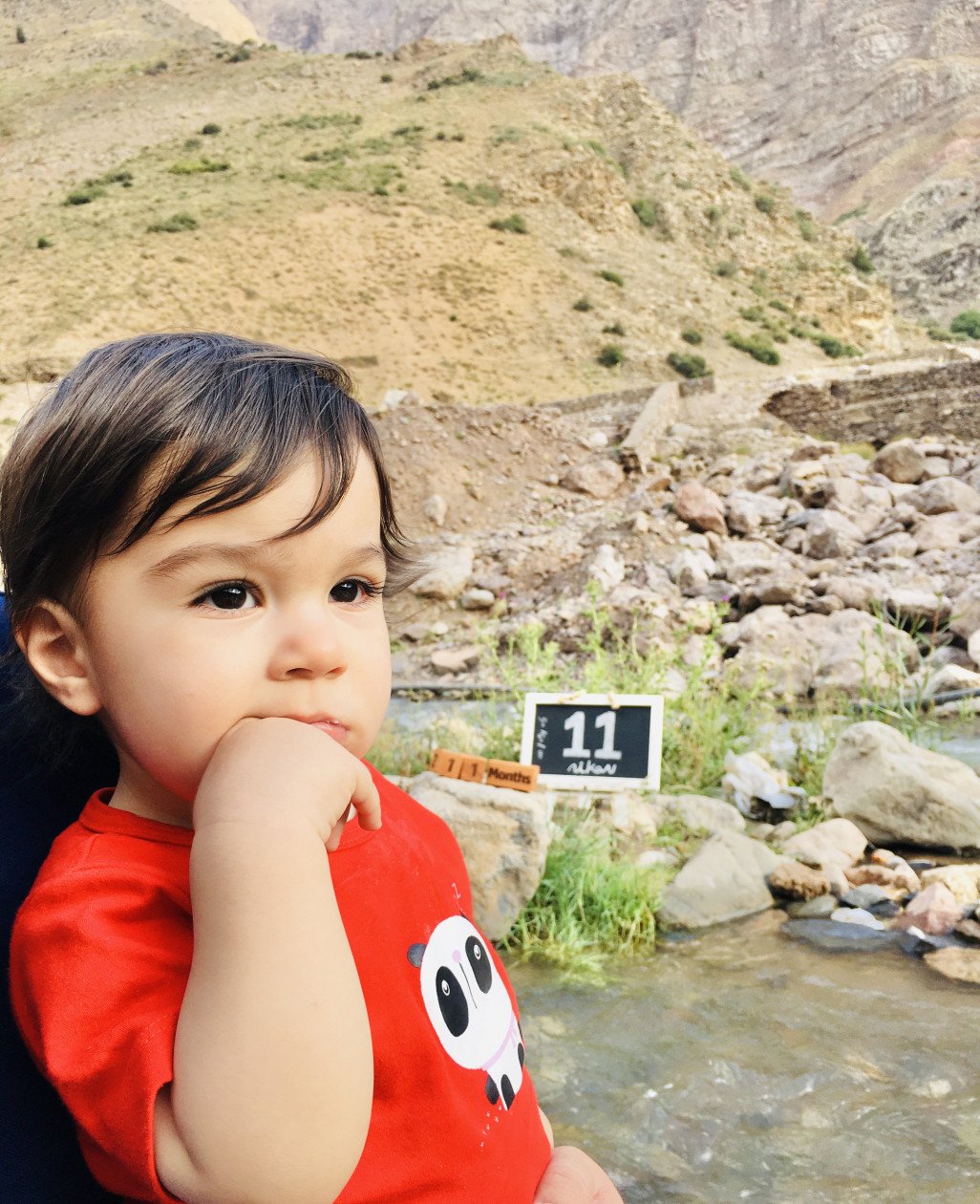 یازده ماهگی نوزاد نيكان پاسبان