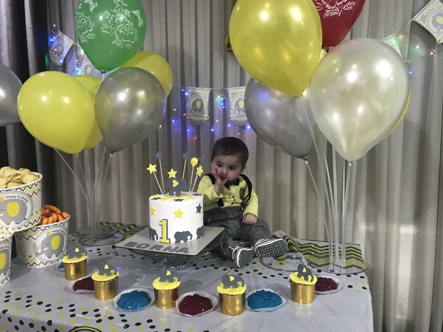 دوازده ماهگی نوزاد برنا شعباني