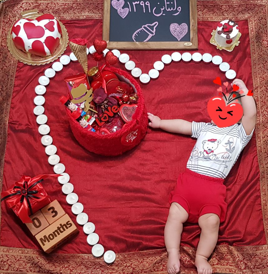 سه ماهگی نوزاد امیرعلی زند