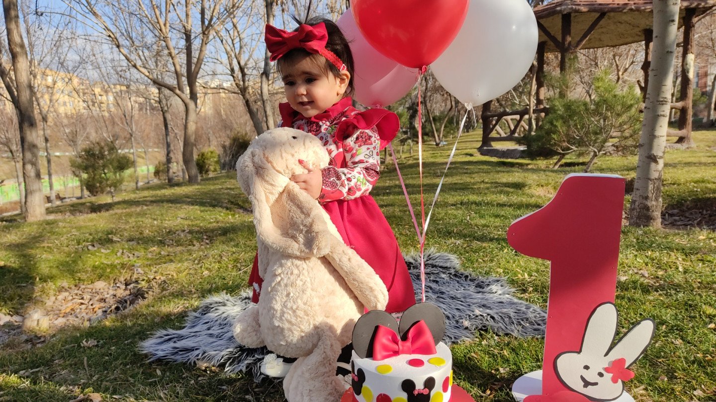 دوازده ماهگی نوزاد نیلای نوروزی