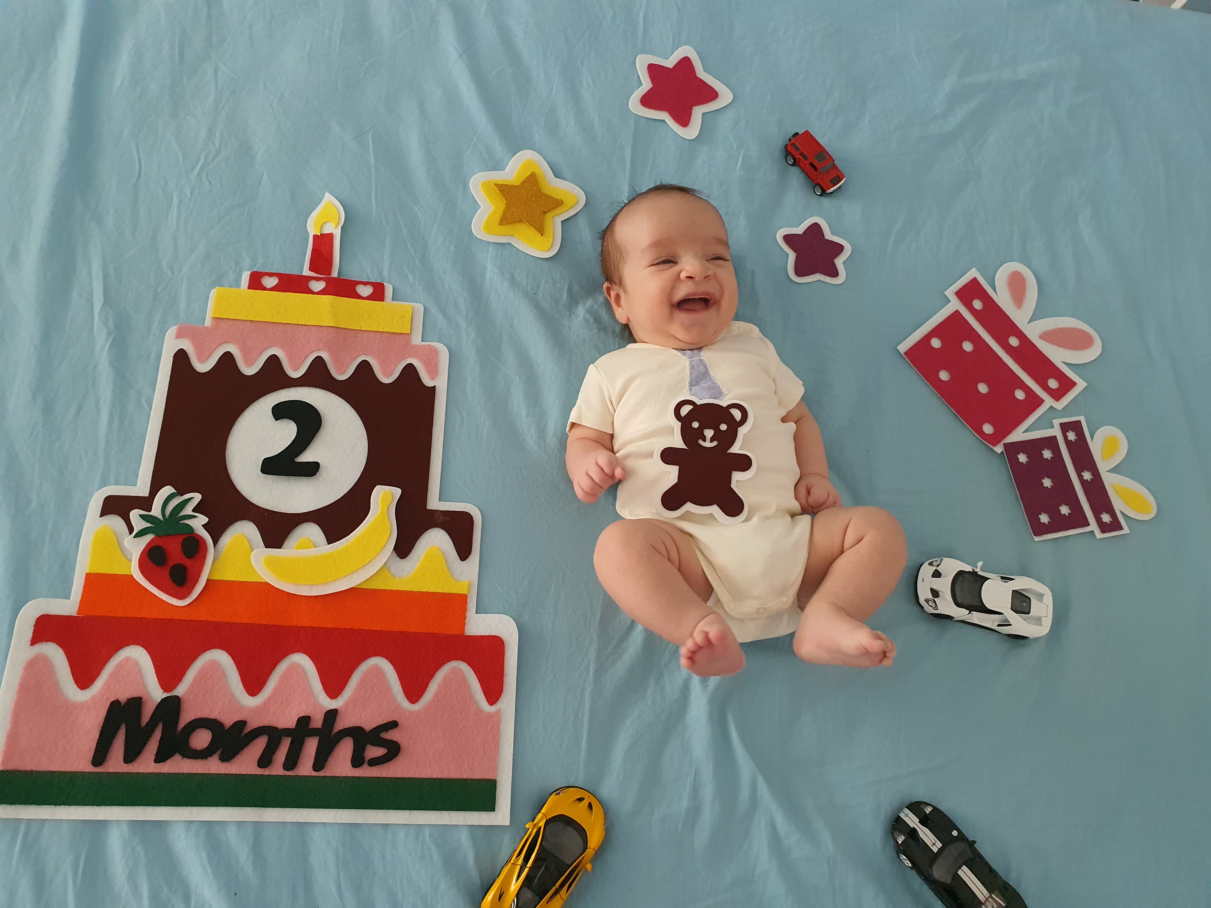 دو ماهگی نوزاد پارساممبینی