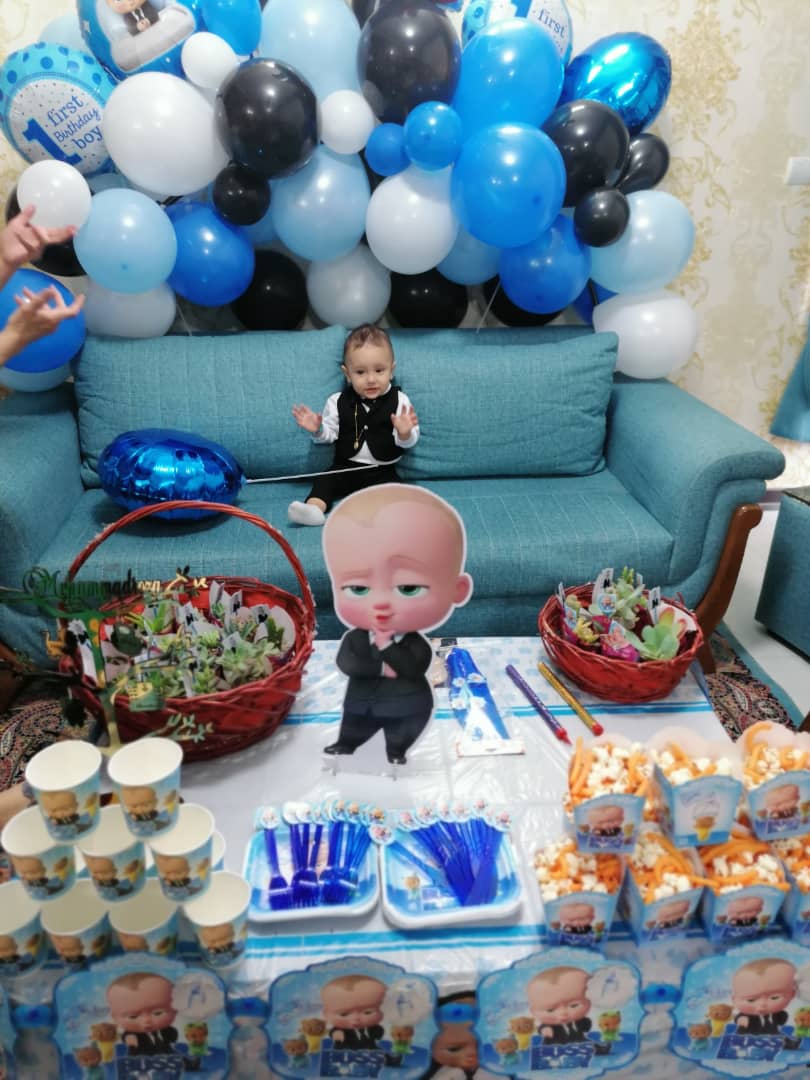 دوازده ماهگی نوزاد محمدرضا قربانی