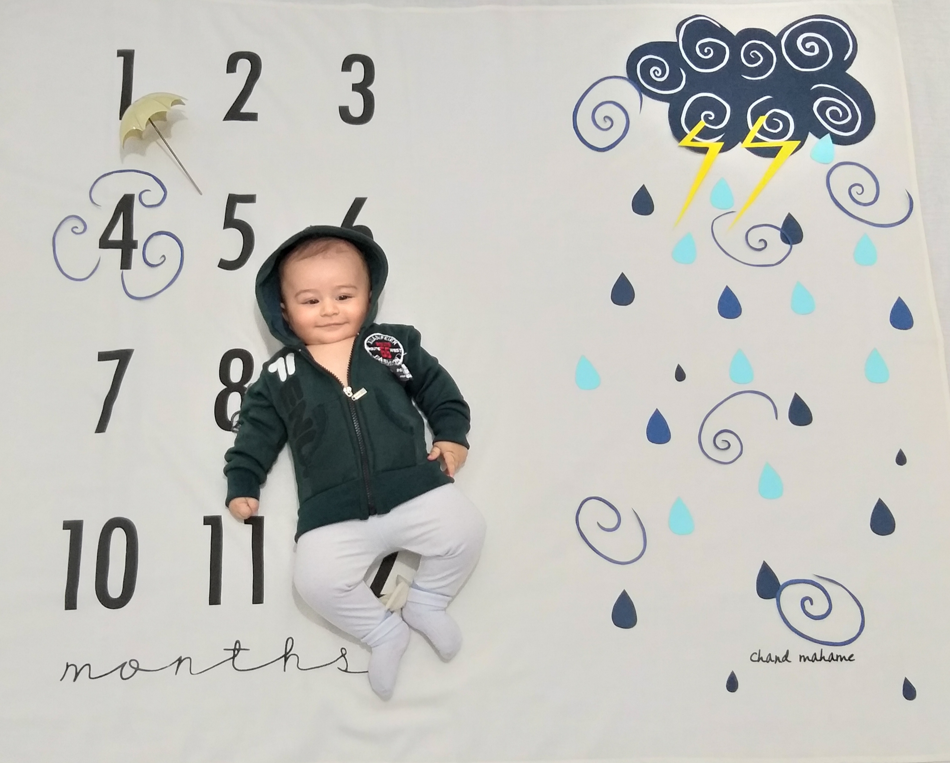 چهار ماهگی نوزاد آریا هاشمی