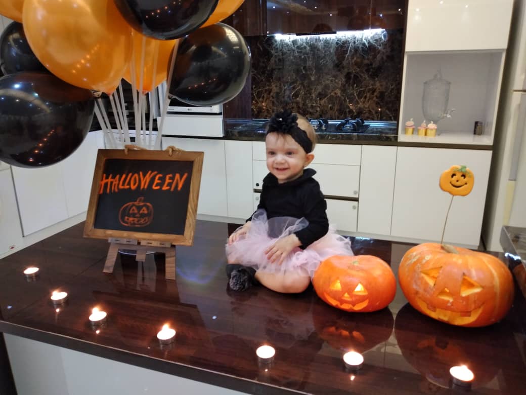 دوازده ماهگی نوزاد سلین قاسمیه