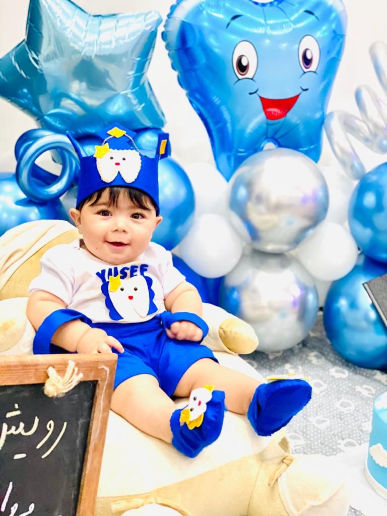 تم عکس زمستانی نوزاد اميرذولفقار