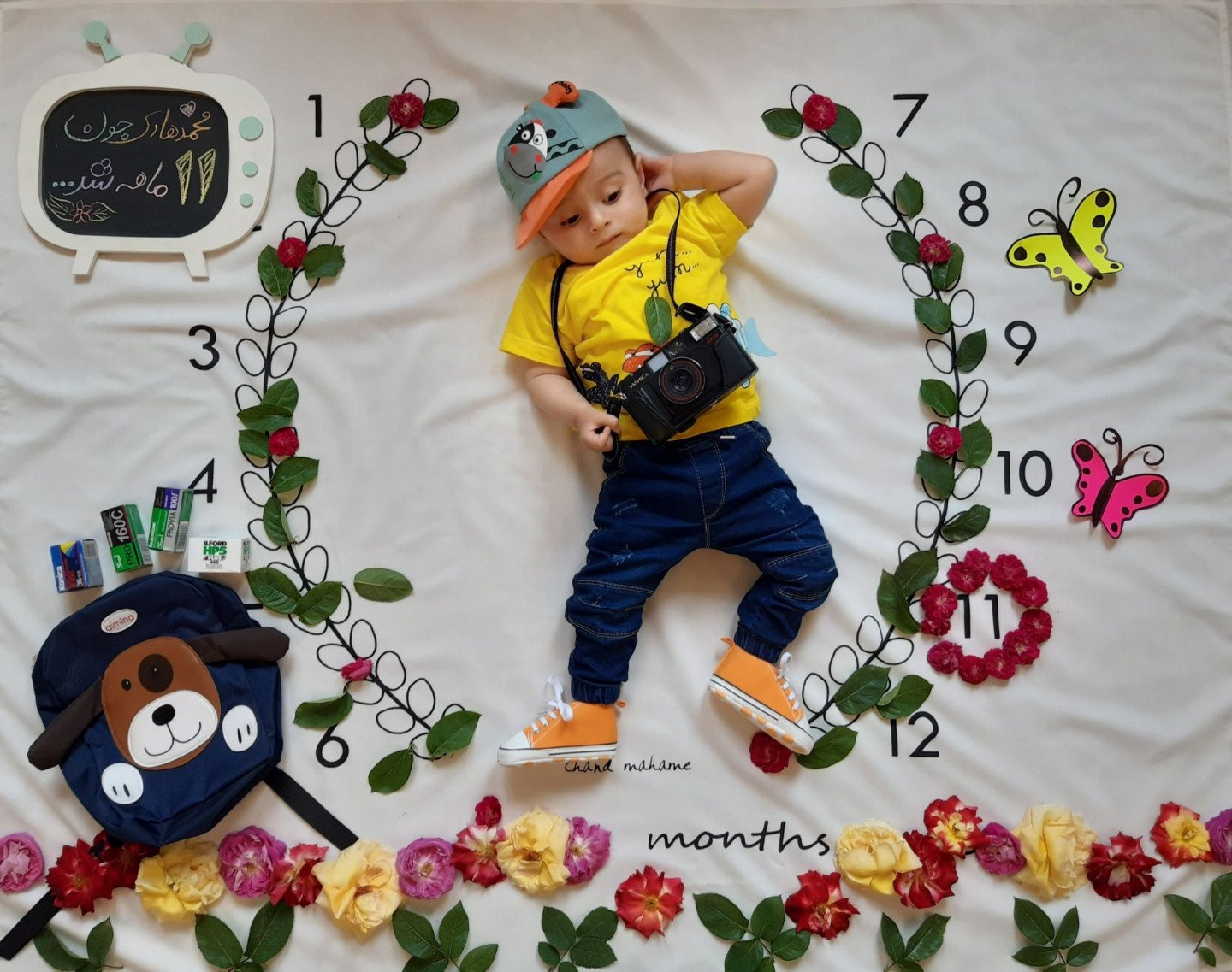 یازده ماهگی نوزاد محمدهادی نصیری