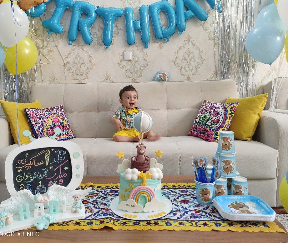 تولد یک سالگی کودک محمدهادی نصیری