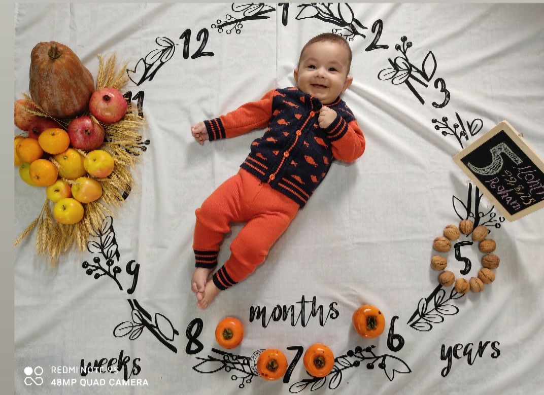 ده ماهگی نوزاد رهام حاتمی