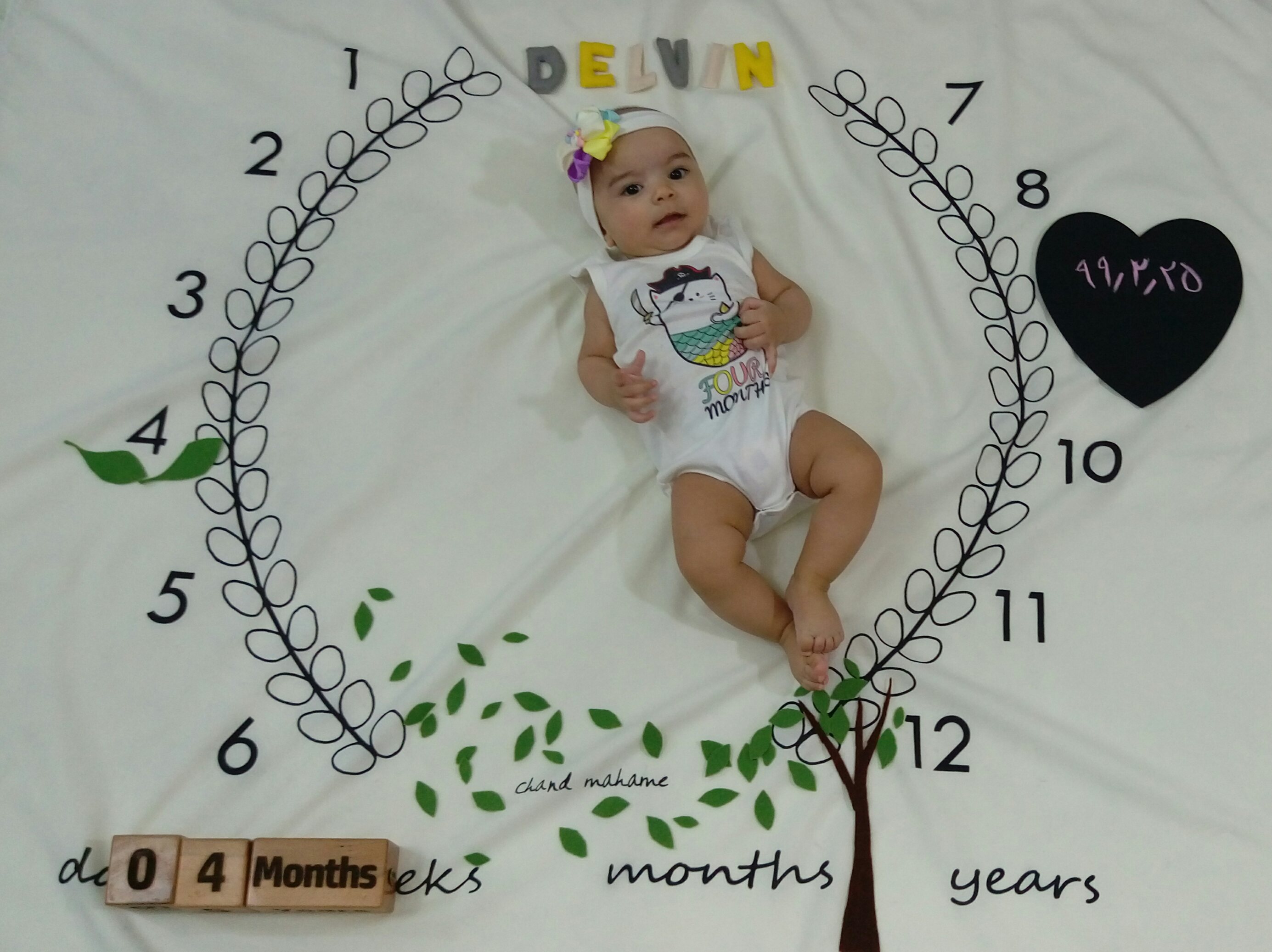 غلتیدن نوزاد دلوین حبیبی