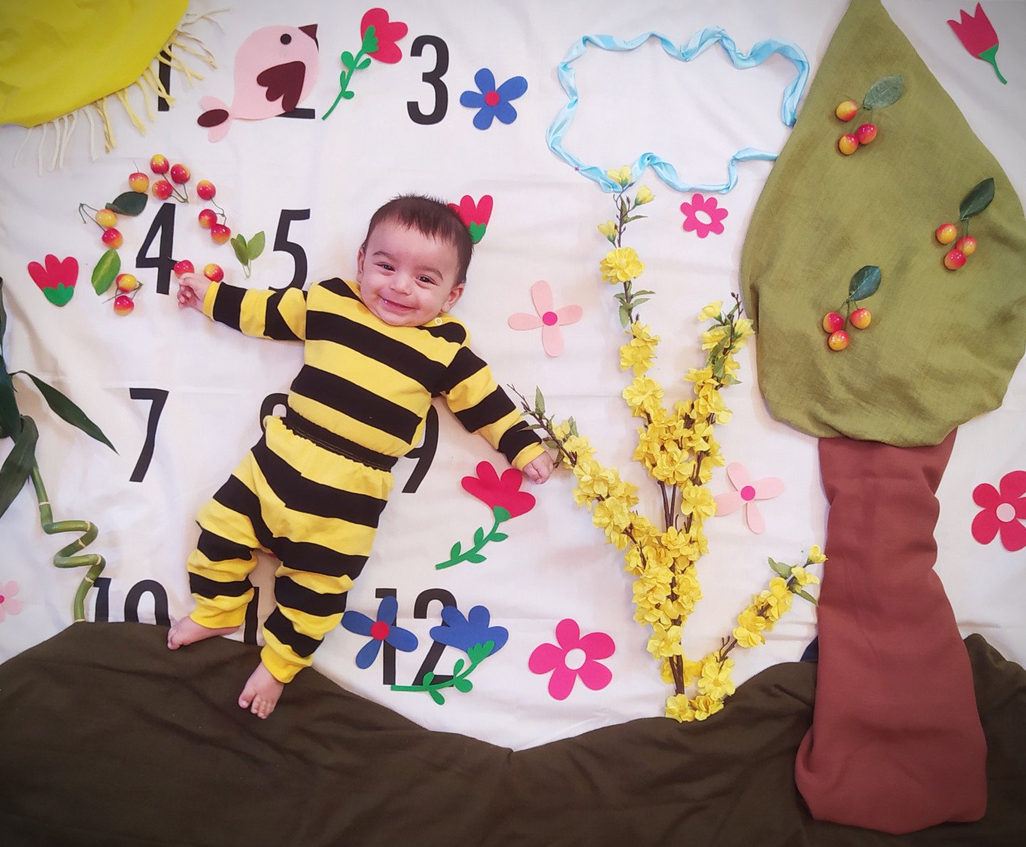 تم عکس تابستانی کودک سبحان