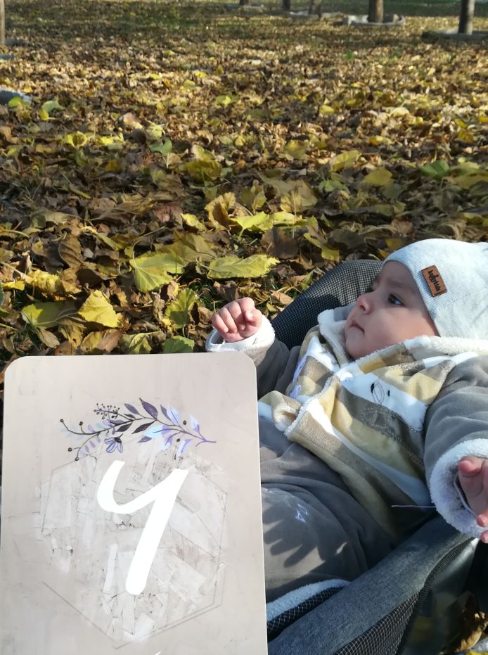 تم عکس پاییزی نوزاد محمد امین اردکانی