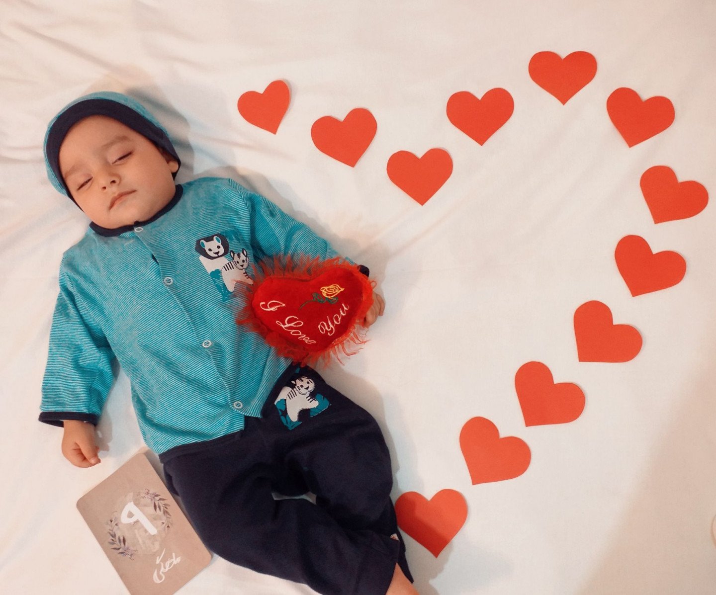 نه ماهگی نوزاد محمد امین اردکانی