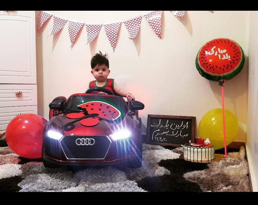 هفت ماهگی نوزاد رهام وثوقی