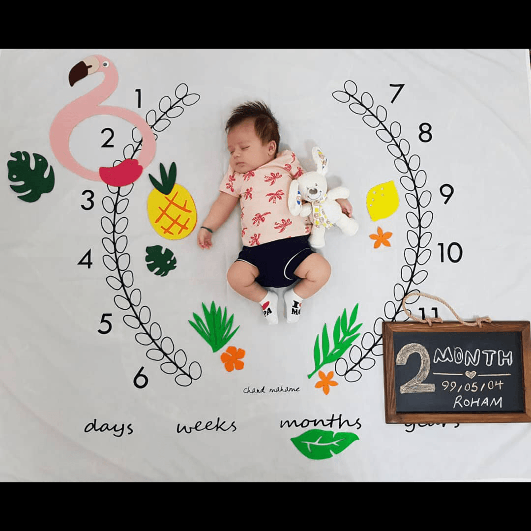 دو ماهگی نوزاد رهام وثوقی