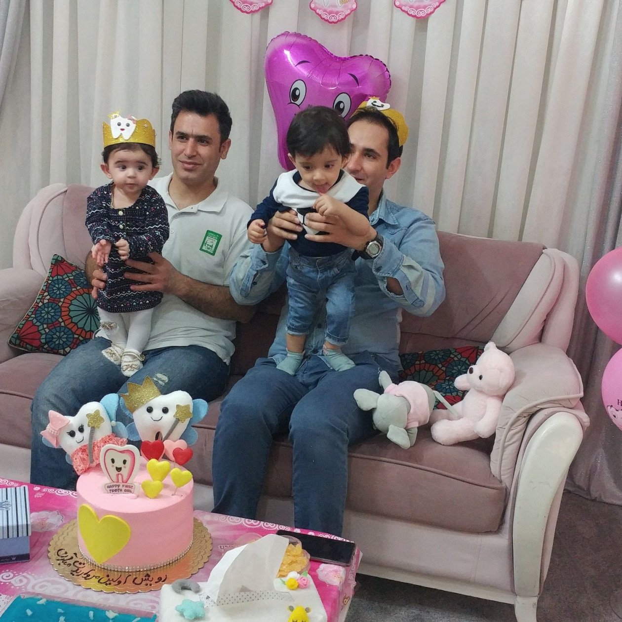 جشن دندونی نوزاد همتا صفری