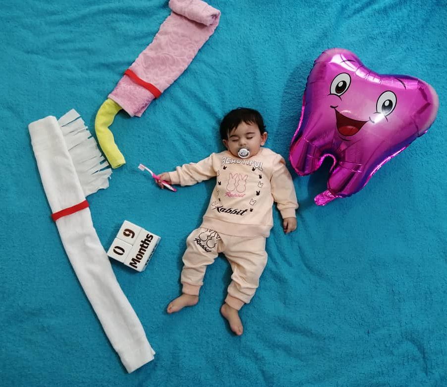 نه ماهگی نوزاد همتا صفری