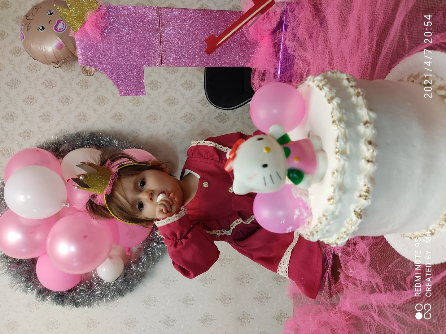 دوازده ماهگی نوزاد ستیا موحدنژاد