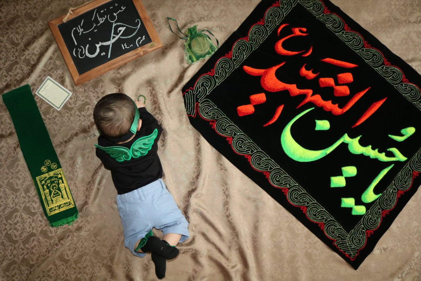 عکس محرم کودک امیرعباس خواجه عمید