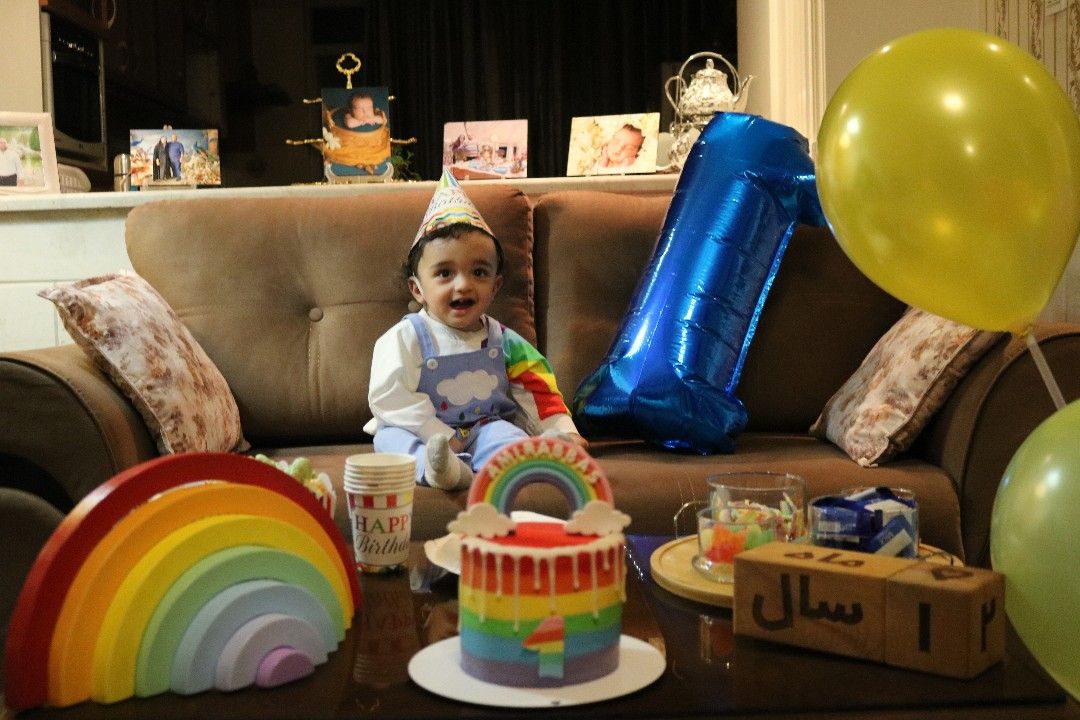 تولد-یکسالگی امیرعباس خواجه عمید