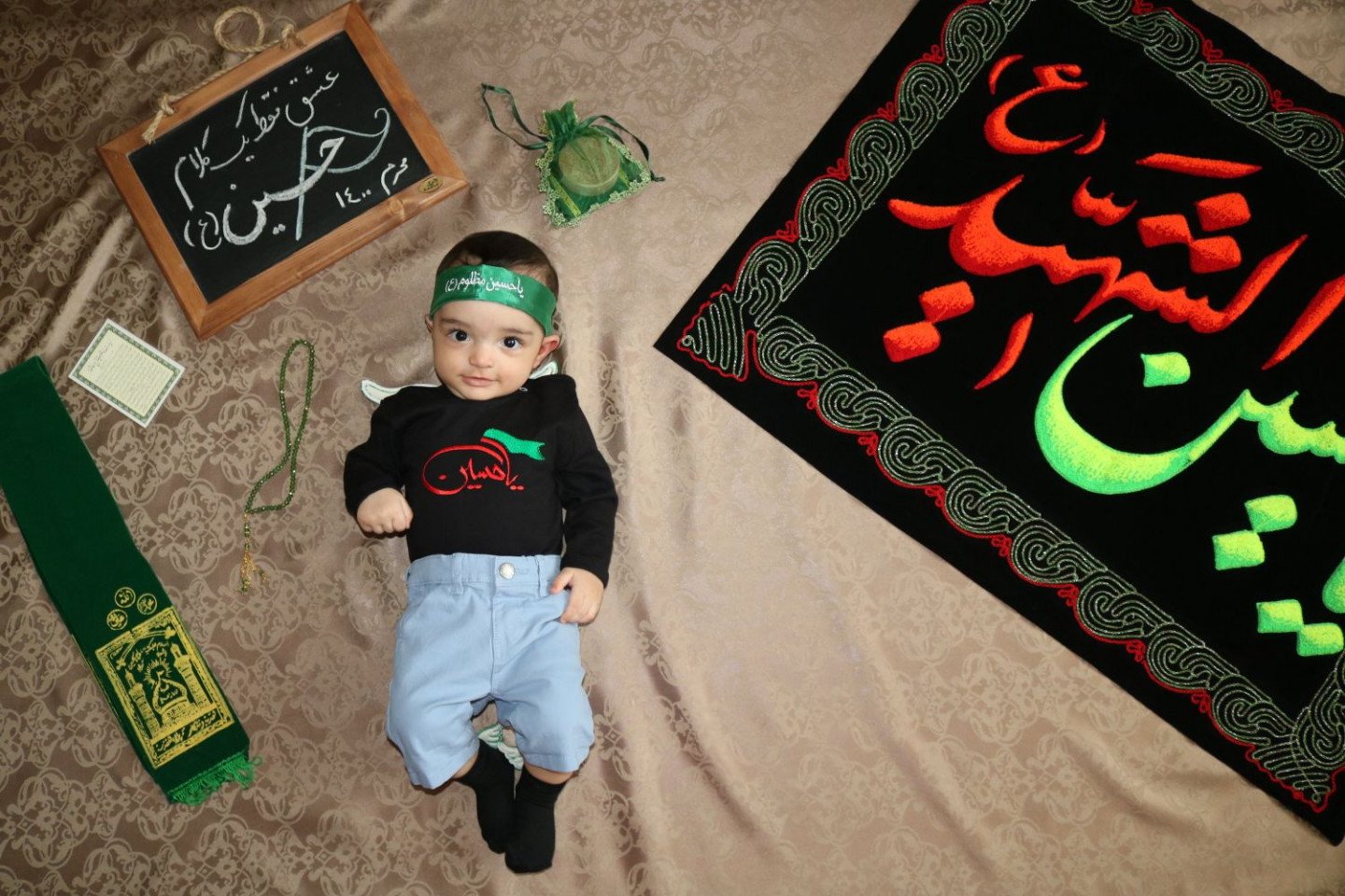 شش ماهگی نوزاد امیرعباس خواجه عمید