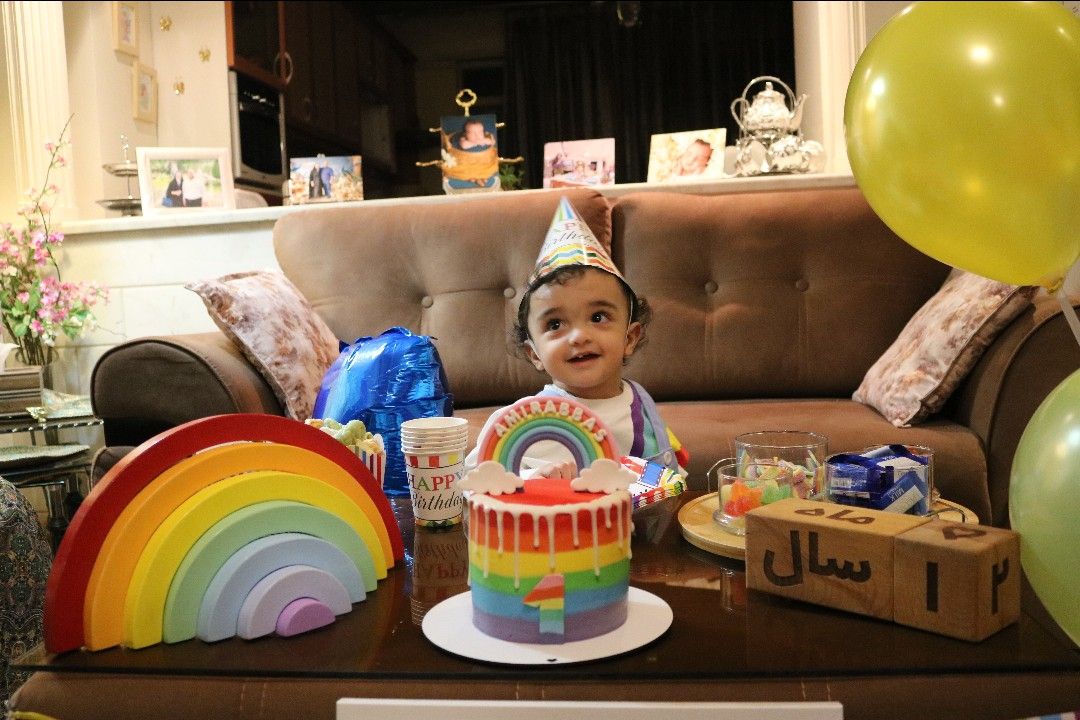 تولد-یکسالگی امیرعباس خواجه عمید