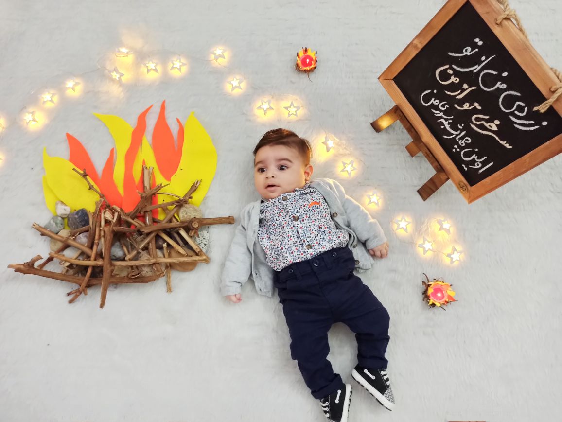 چهارشنبه سوری نیکان اصل روستا