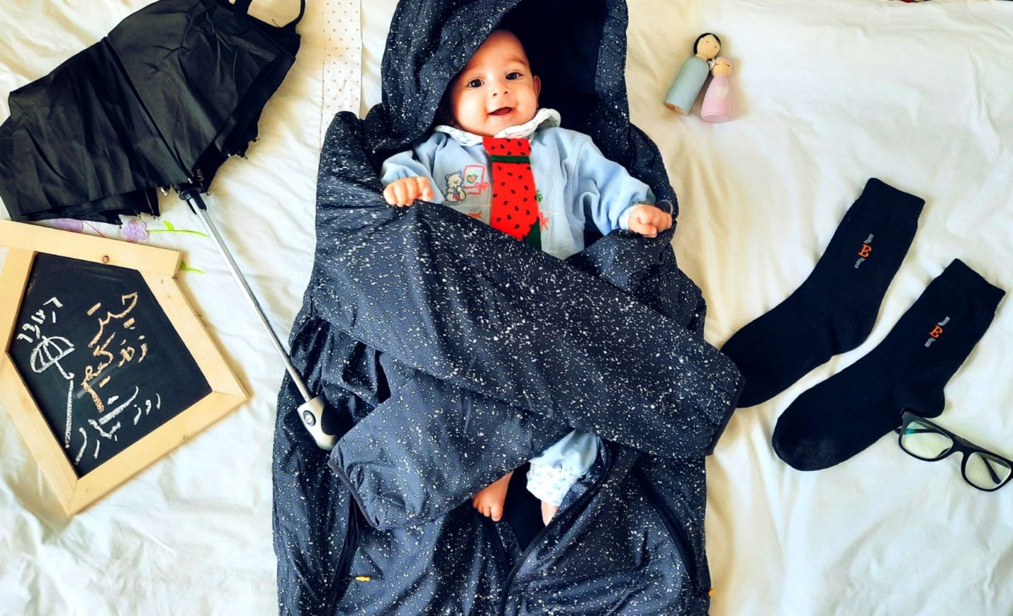 چهار ماهگی نوزاد پارمیس پویان