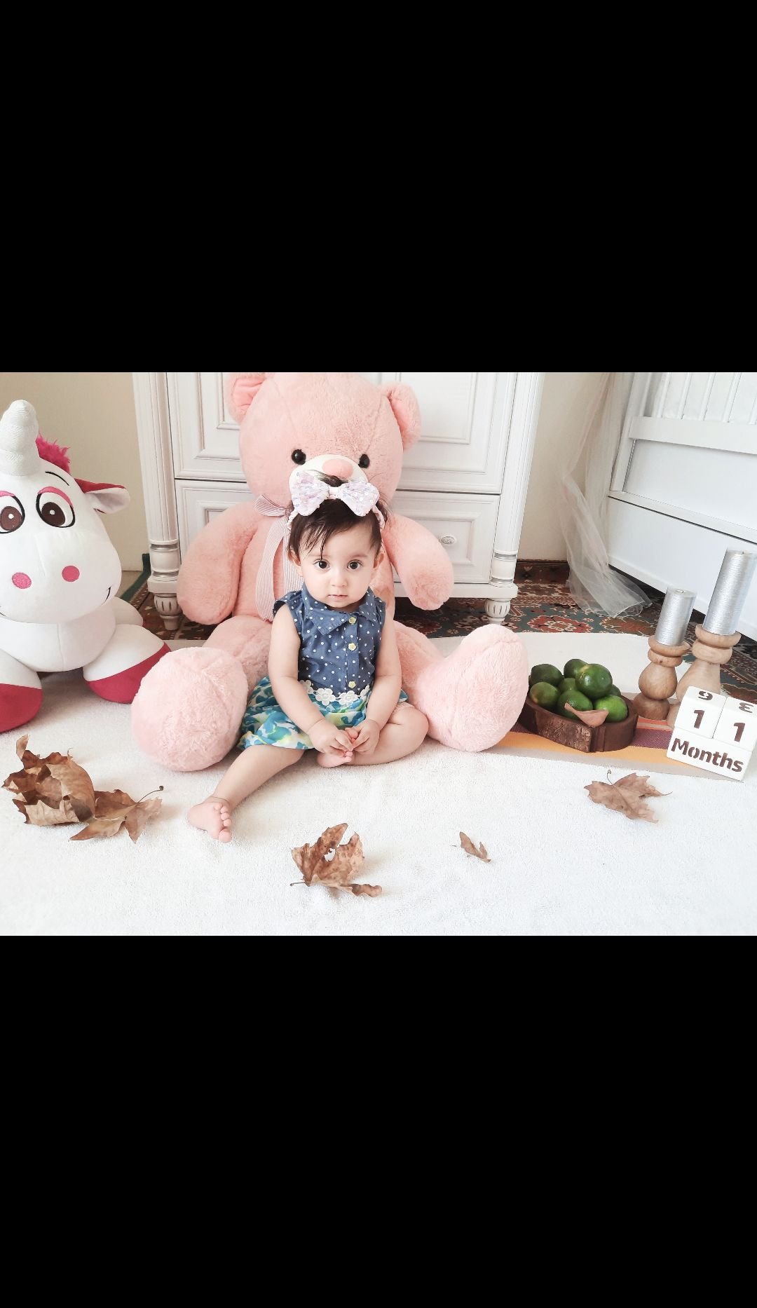 تم عکس پاییزی نوزاد پارمیس پویان