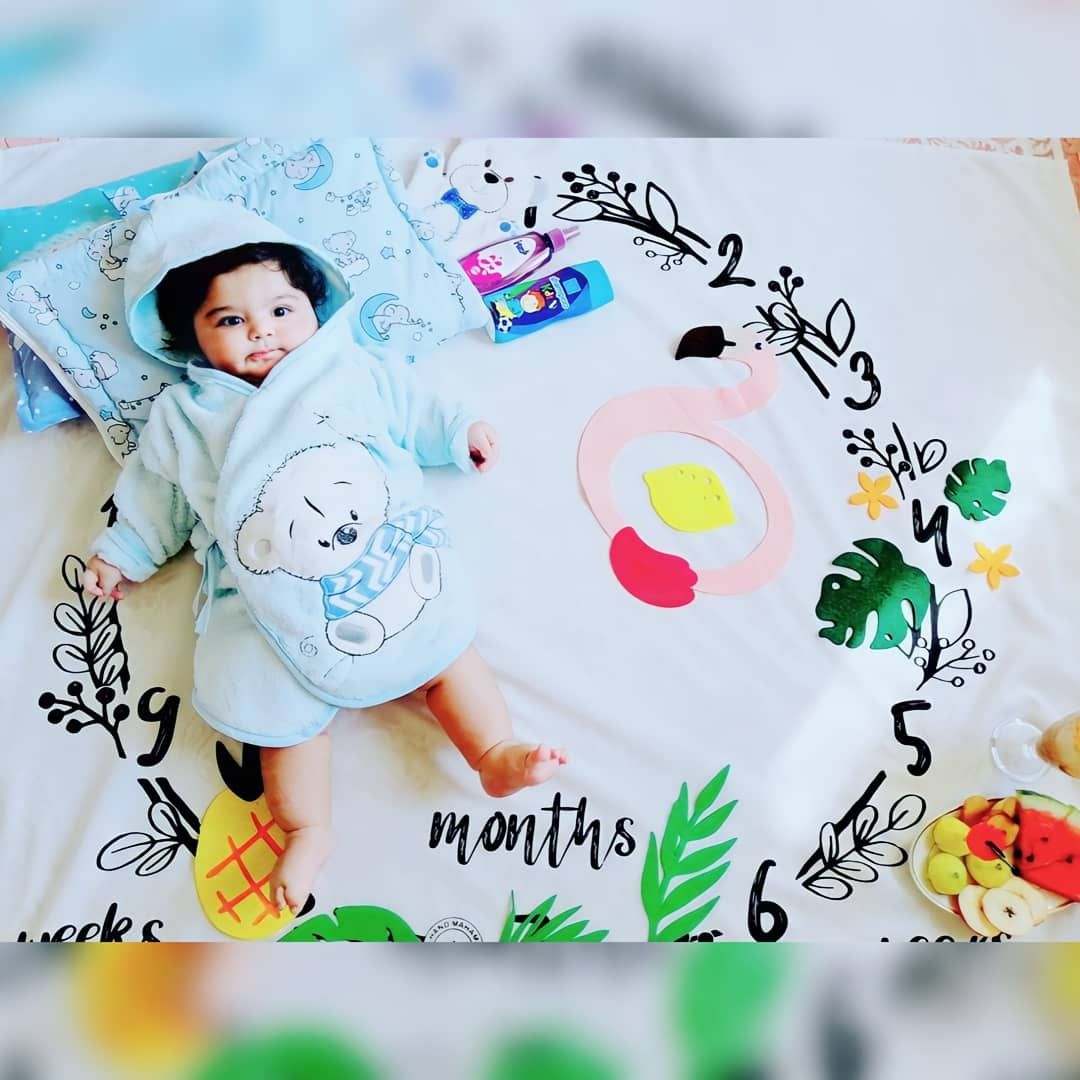 چهار ماهگی نوزاد آرسام اخوان