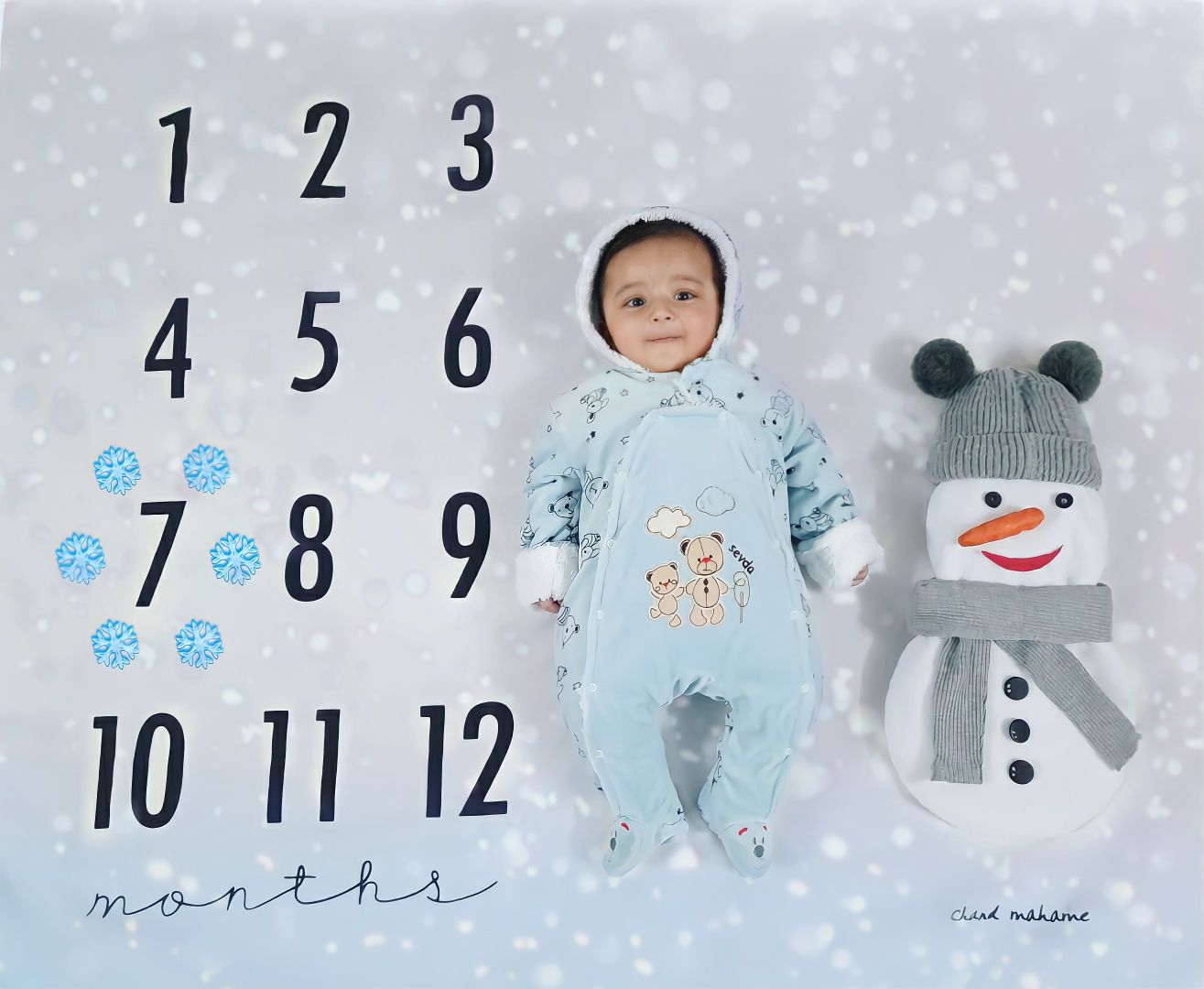 چهار ماهگی نوزاد سید ماهان موسوی