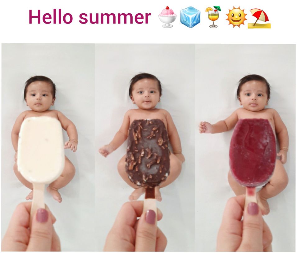 تم عکس تابستانی کودک سید ماهان موسوی