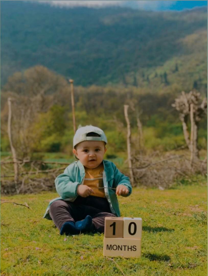 ده ماهگی نوزاد مهراب بای