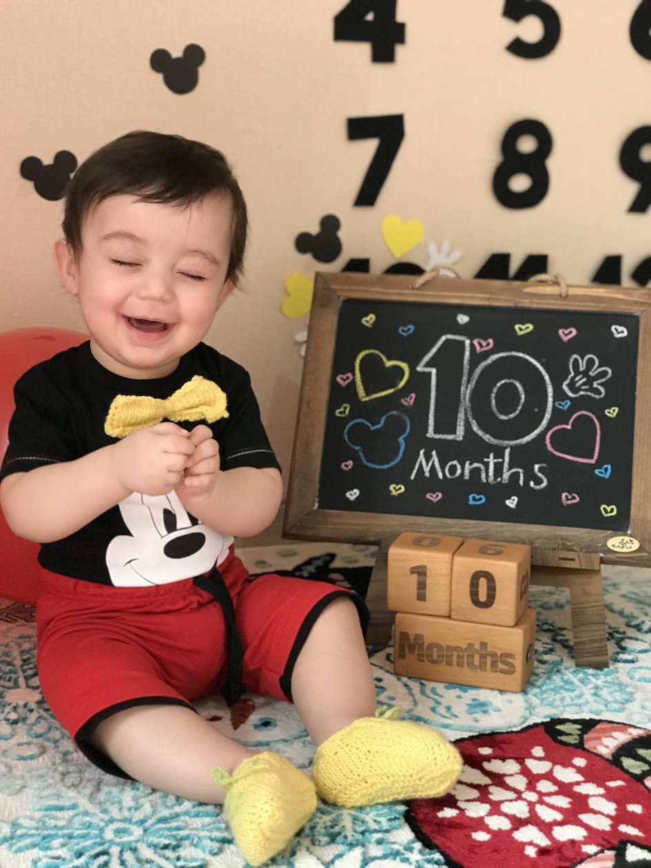 ده ماهگی نوزاد آرسين اميرى