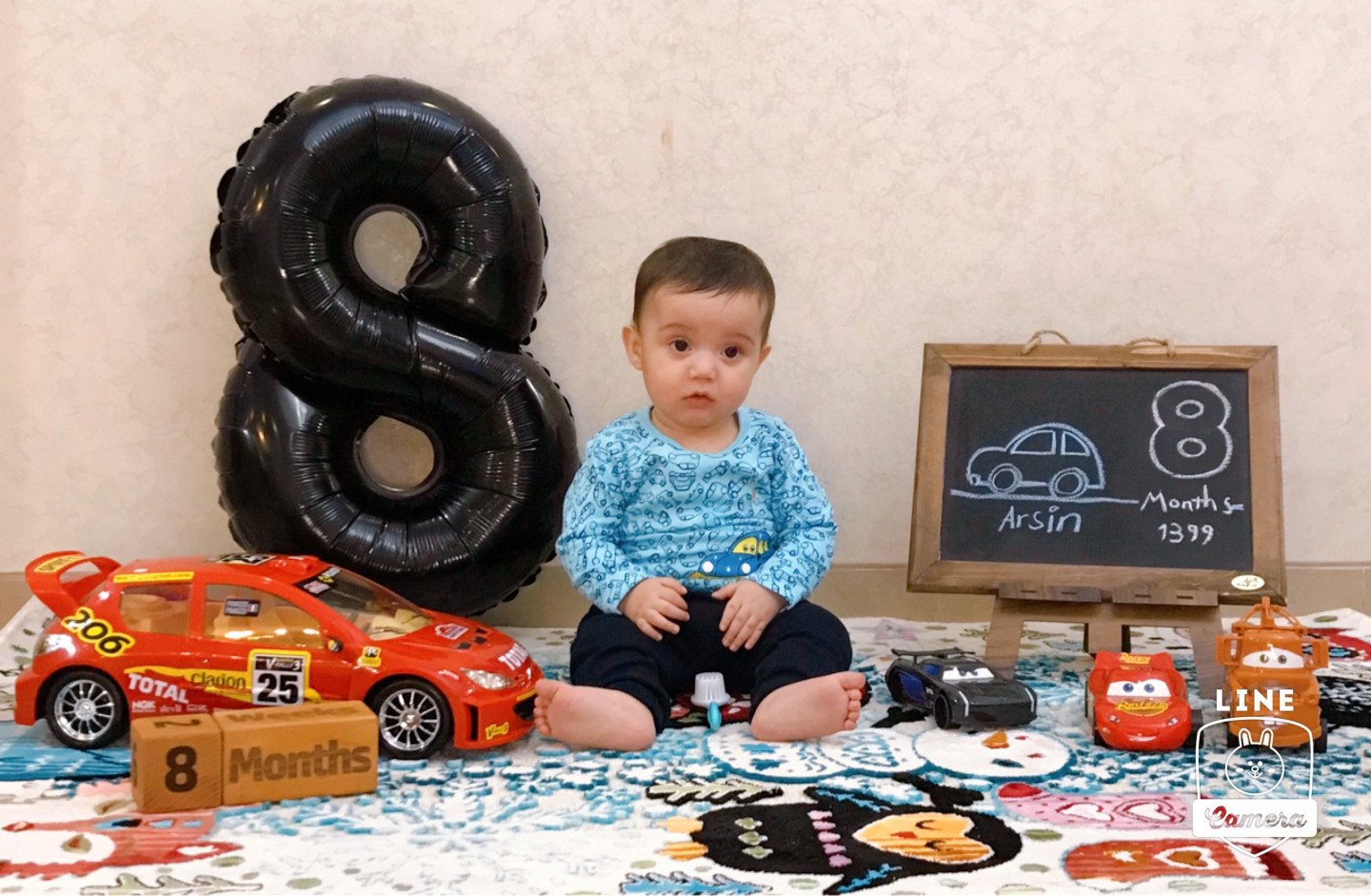 ایستادن نوزاد آرسين اميرى