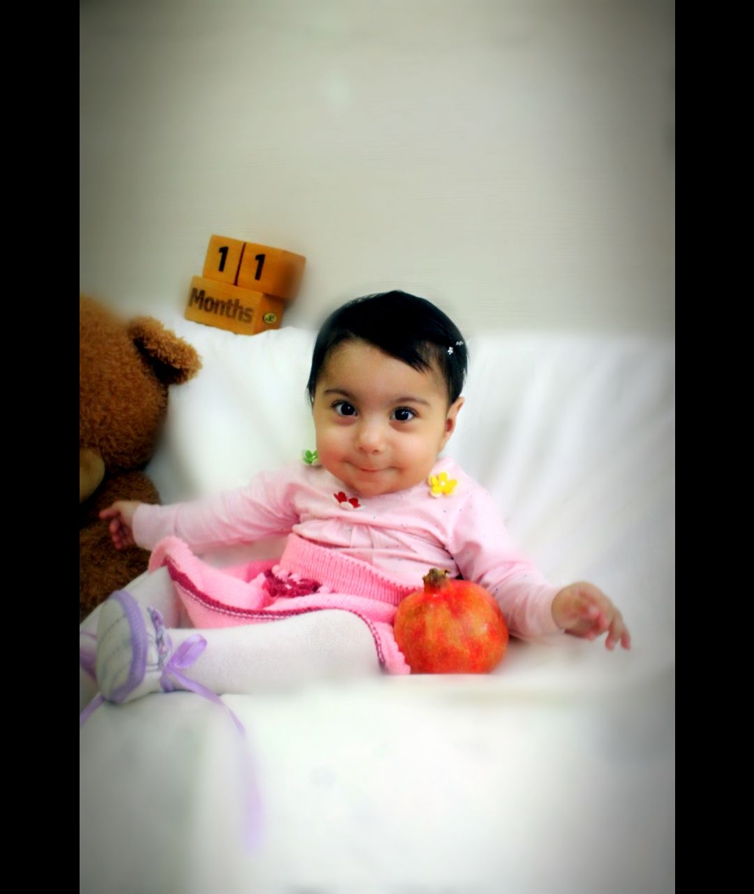 یازده ماهگی نوزاد فاطمه حسنا فرهنگی