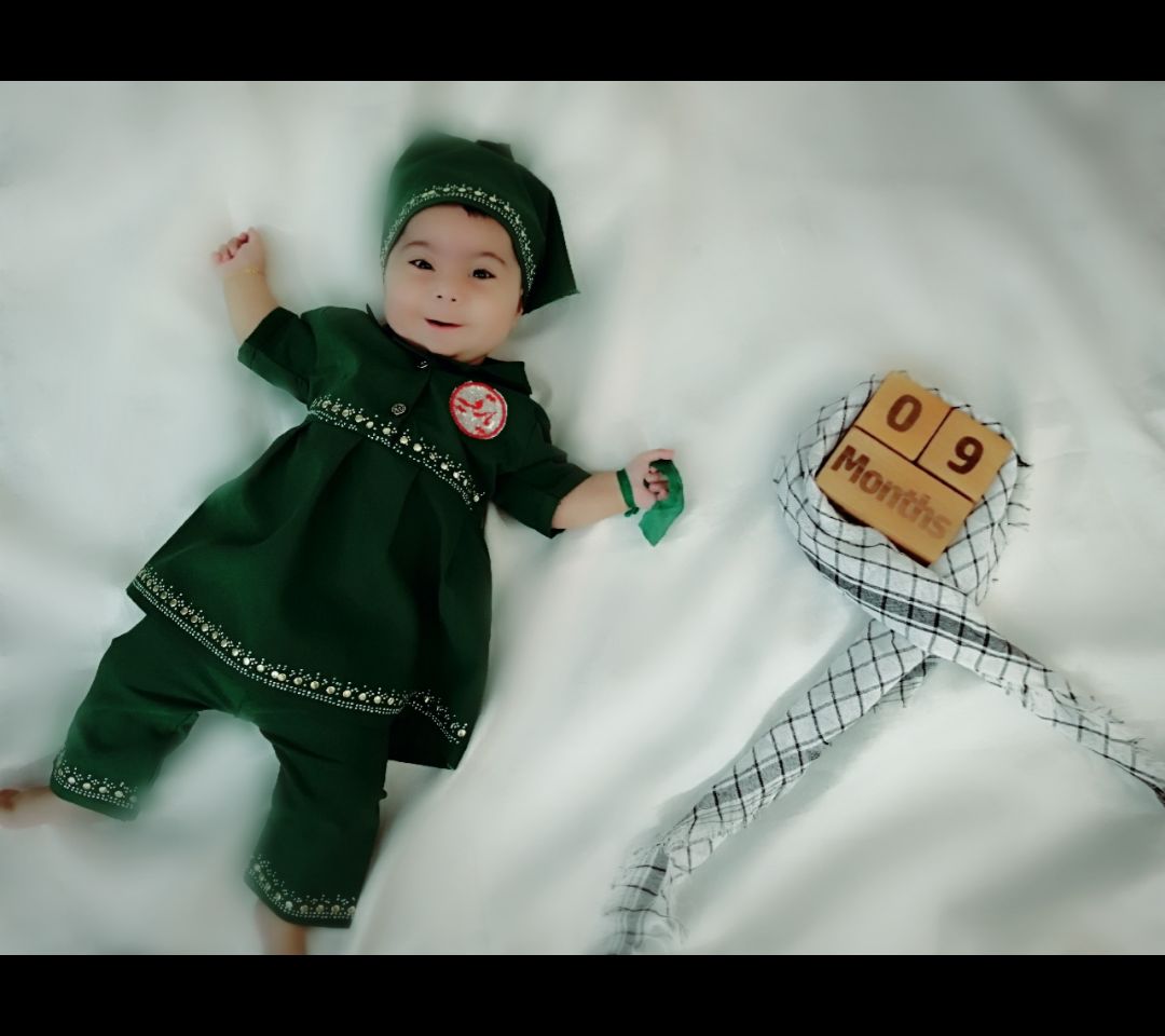 نه ماهگی نوزاد فاطمه حسنا فرهنگی