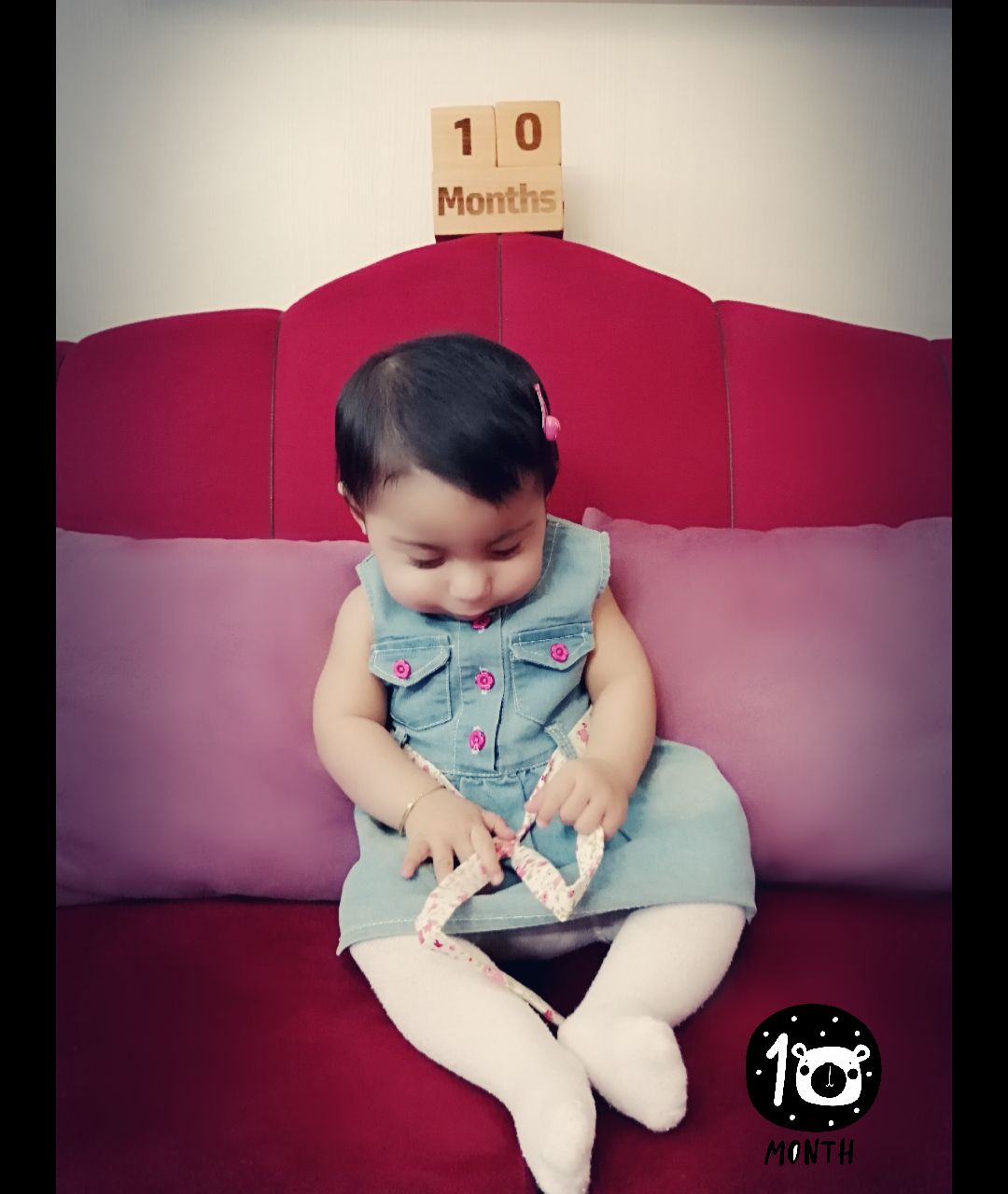 ده ماهگی نوزاد فاطمه حسنا فرهنگی