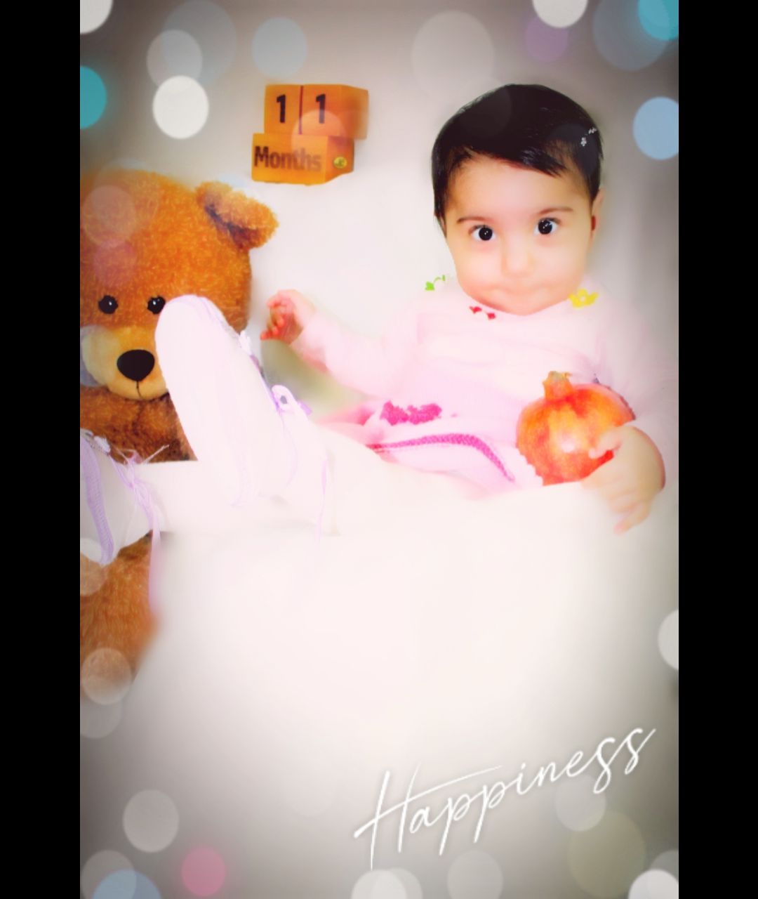 یازده ماهگی نوزاد فاطمه حسنا فرهنگی