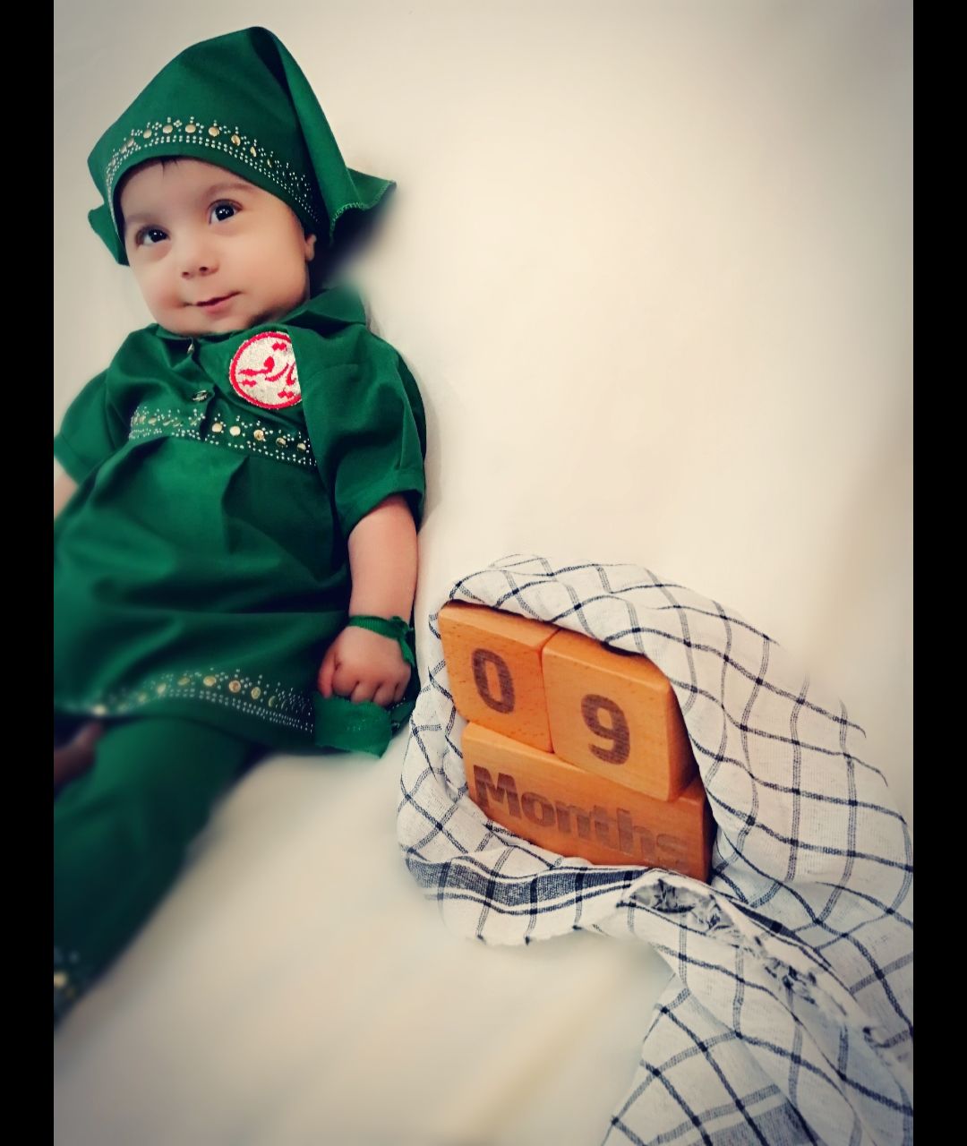 نه ماهگی نوزاد فاطمه حسنا فرهنگی