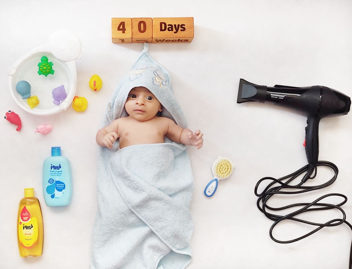 تم عکس تابستانی کودک آرن طلوعی