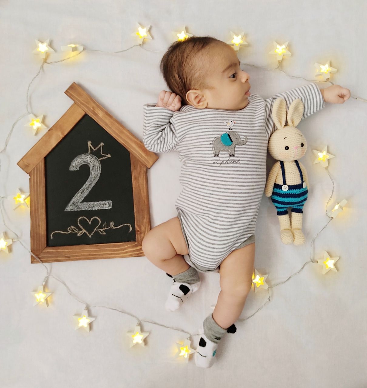 دو ماهگی نوزاد آرن طلوعی