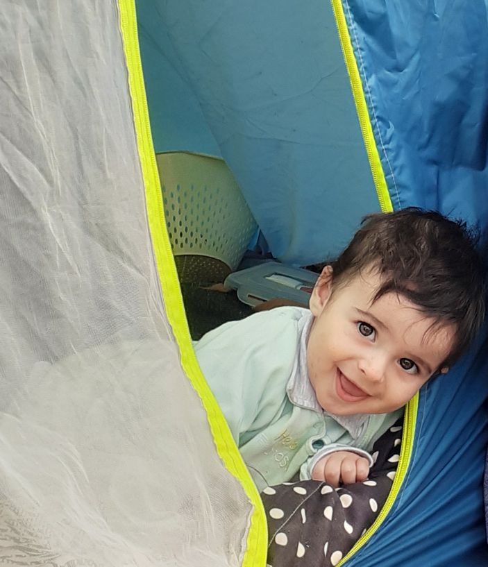 ده ماهگی نوزاد نیکان رجب پور