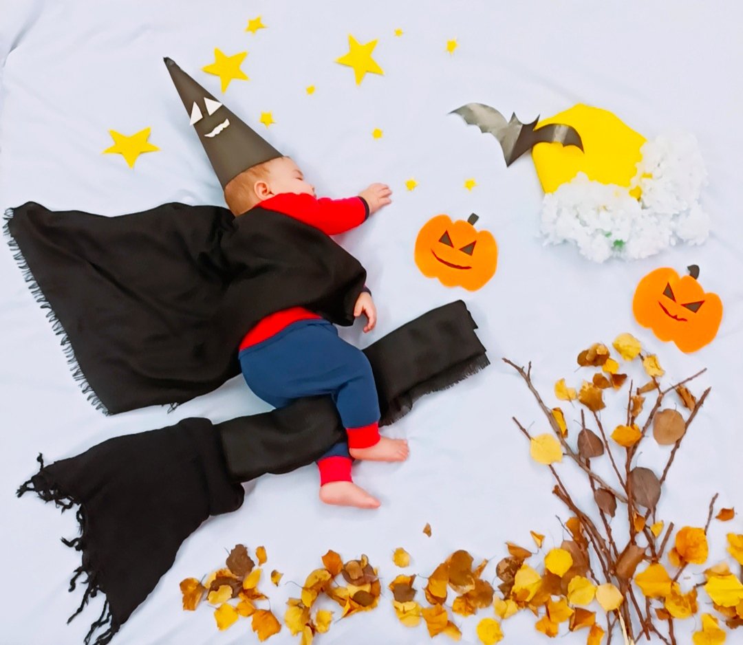 جشن هالووین کودک دلینا قربی