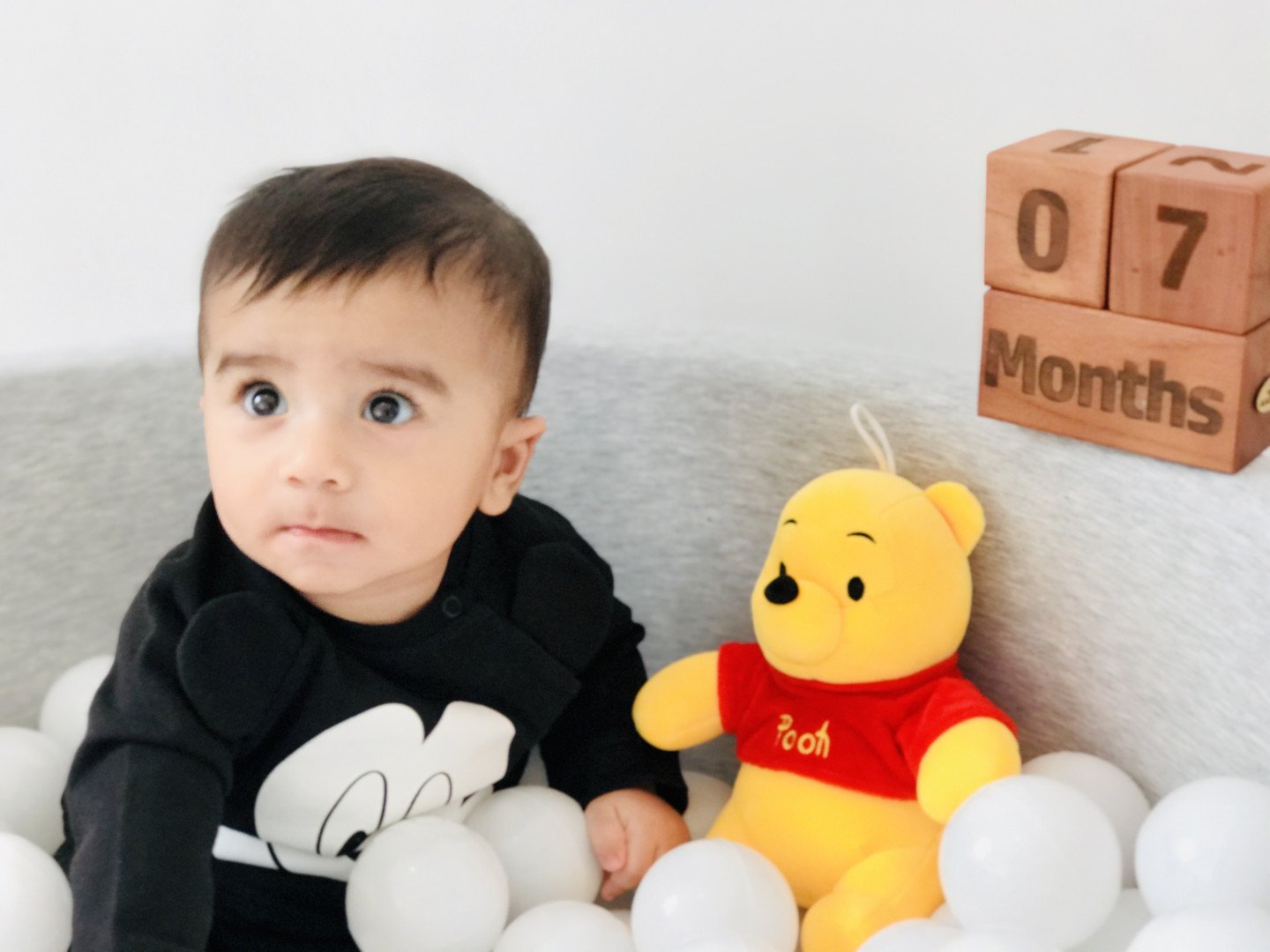 هفت ماهگی نوزاد ماهان حاتمی